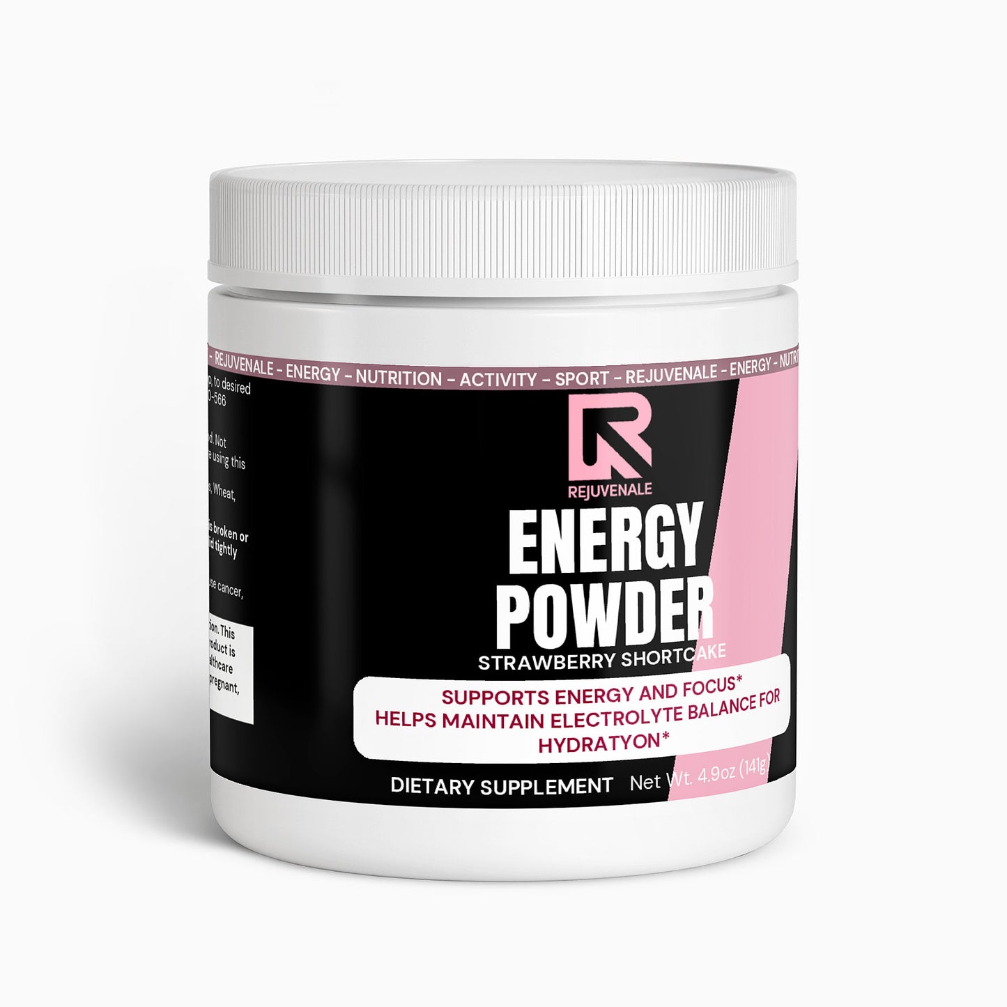 Energy Powder (Strawberry Shortcake)