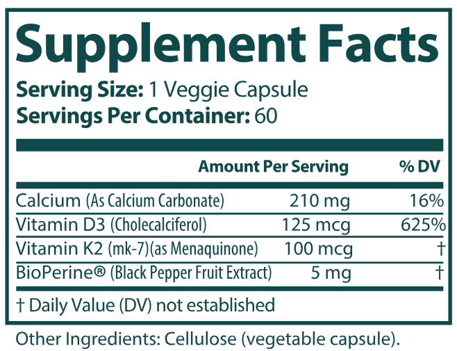 Bone & Heart Support (Included in Bundle)