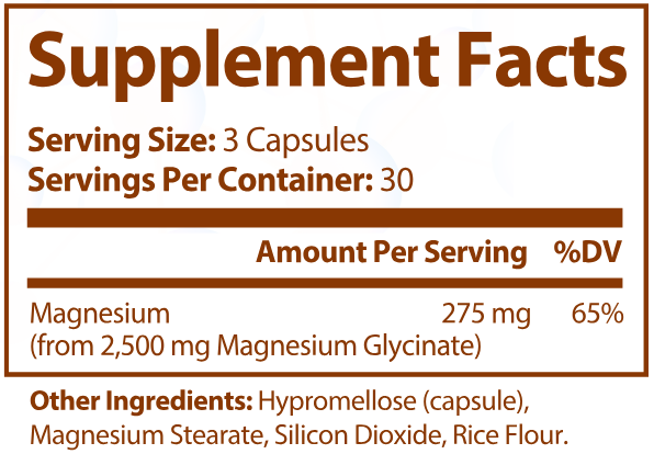 Magnesium Glycinate (Included in Bundle)