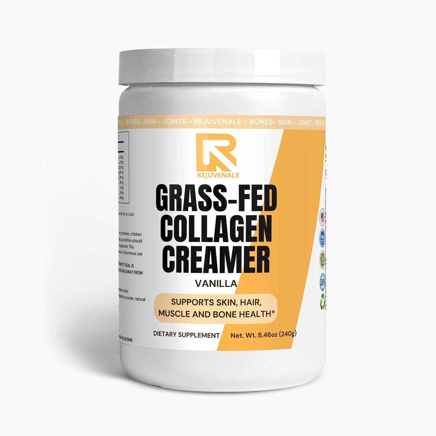 Grass-Fed Collagen Creamer (Vanilla)