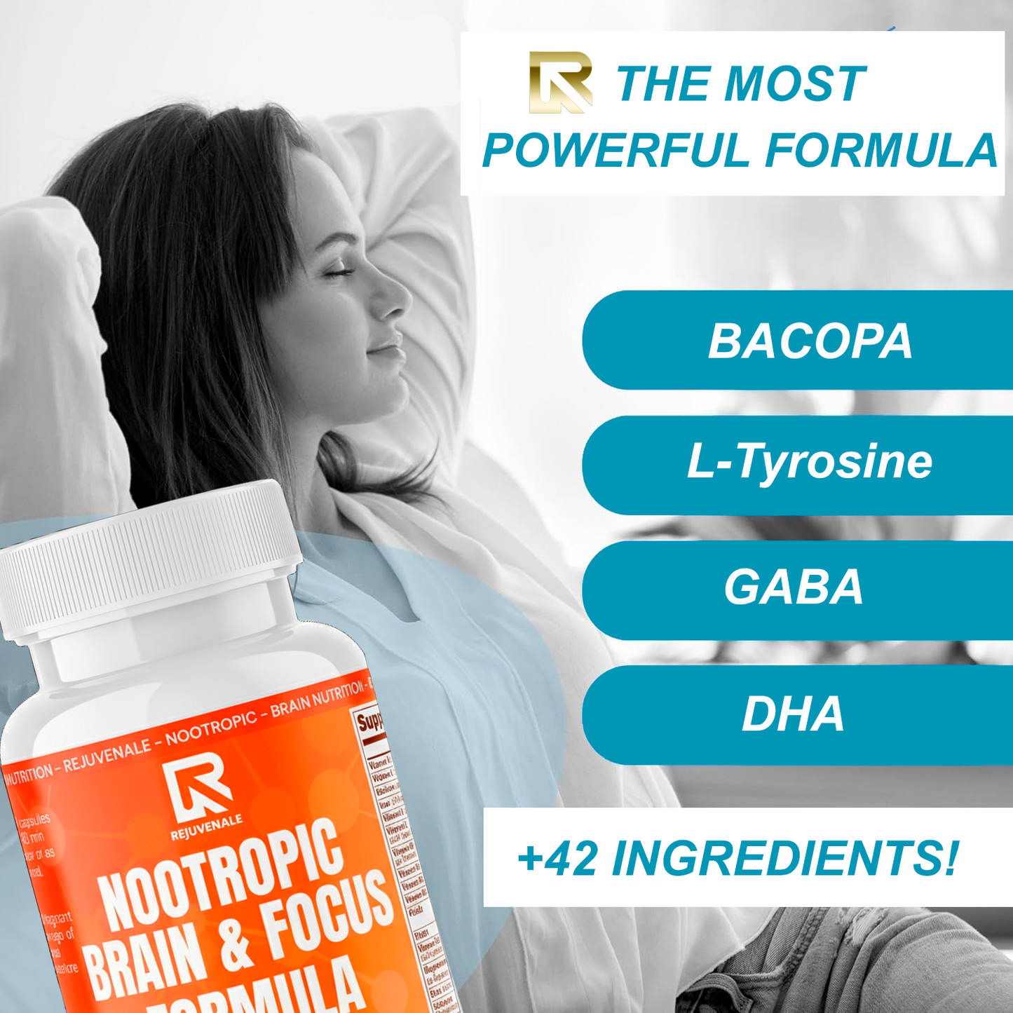 Powerful, High-Performance Nootropic for an Unstoppable Mind.