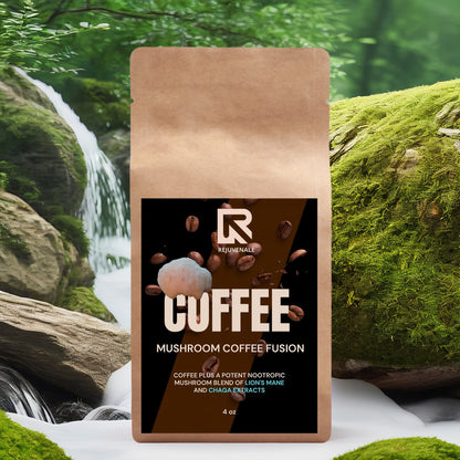 Mushroom Coffee Fusion - Lion’s Mane & Chaga 16oz