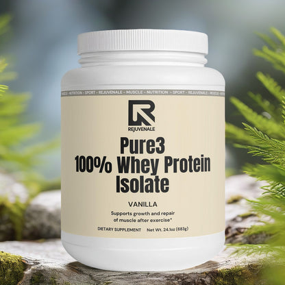 Pure3 100% Whey Protein Isolate (Vanilla)