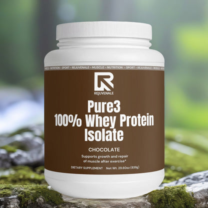 Pure3 100% Whey Protein Isolate (Chocolate)