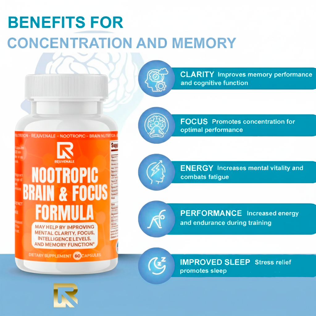 Powerful, High-Performance Nootropic for an Unstoppable Mind.